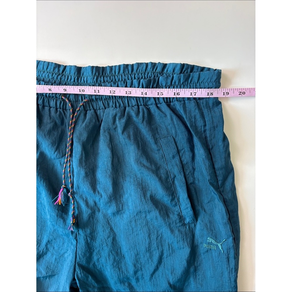 Puma Tracksuit Teal Purple Orange Unisex Large Vintage 90s Colorblock 2pc Set - Picture 14 of 16